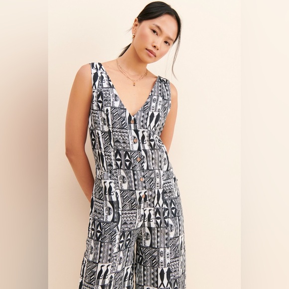 The Odells Mixed Print Jumpsuit - Picture 3 of 6